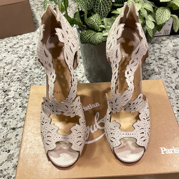 Louboutin Decoupadiva 120 Python size 39.5 - Picture 4 of 5